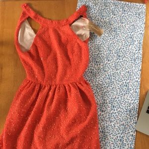 NWT Orange Semi-Formal Dress